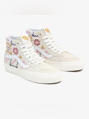 Vans Stitched Together High-Top Sneakers